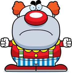 Angry Cartoon Clown