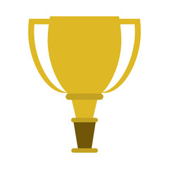 trophy cup icon image vector illustration design 