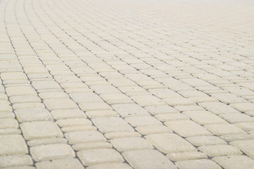 Background, texture of a city paving stone on the whole frame. Horizontal frame
