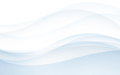 Abstract soft background with wave. Vector illustration