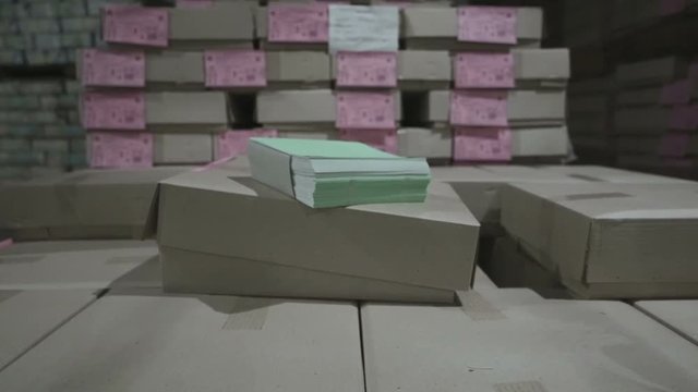 Paper production. Finished products. Notebook. Paper recycling.