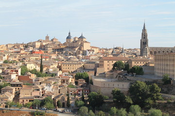 Fototapeta na wymiar Toledo skyline