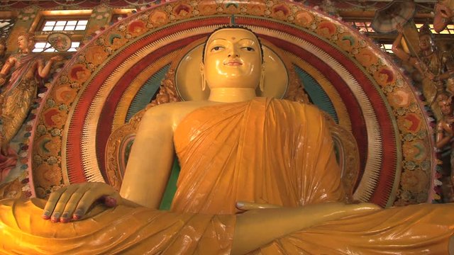 Buddist temple Gangarama at Colombo