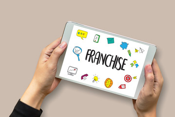 FRANCHISE  Marketing Branding Retail and Business Work Mission Concept