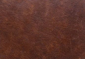Deurstickers Vintage brown leather texture for background © Olga Kriger