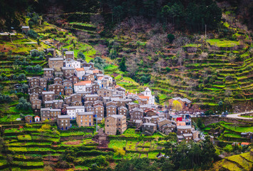 Piodao is a traditional shale village in the mountains. District of Coimbra. Portugal