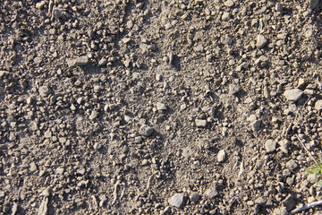 dirt and gravel