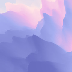 Lavender background. Lilac pattern. Template for design. Vector Illustration.
