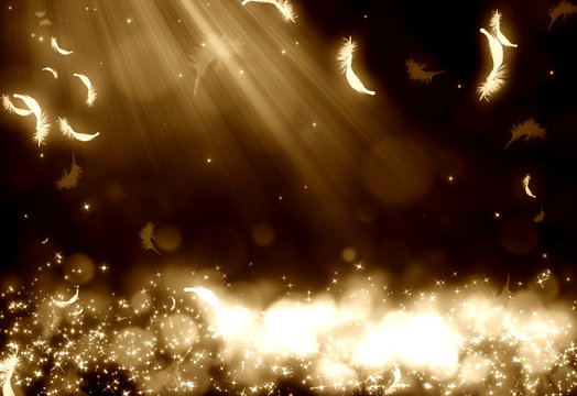 dotlight and glitter effect