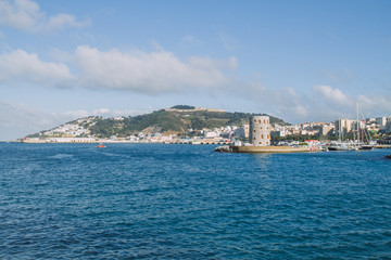 Ceuta city, Spain, 2013. Spring in Spain. View strets, nature in Ceuta.