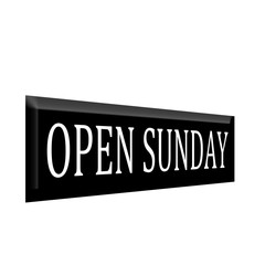 Open sunday