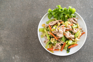 Stir-Fried Shanghai Noodle with Pork