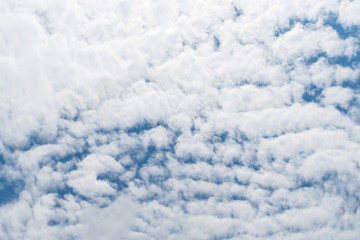 Blue sky and cloud, background