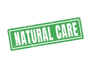 natural care green stamp style