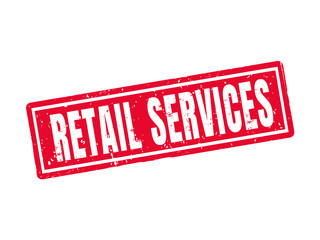 retail services red stamp style