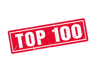 top 100 red stamp style