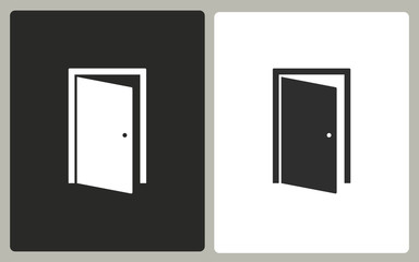 Door - vector icon.