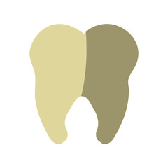 tooth dental care related icon image vector illustration design 
