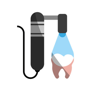 dentistry utensils dental care related icon image vector illustration design 