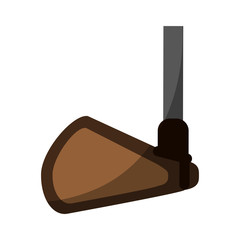 club golf related icon image vector illustration design 