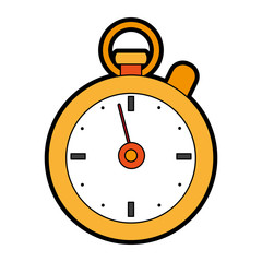 analog chronometer icon image vector illustration design 