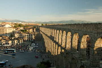 Aqueduct of Segovia, spain