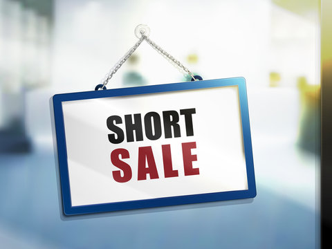 short sale text sign