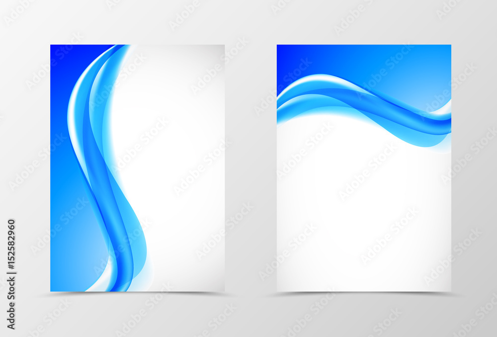 Poster front and back dynamic design flyer template