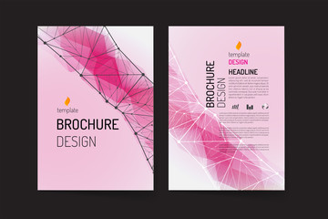 Brochure Layout template and background design