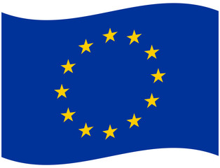 Europa Flagge Wehend - Vektorgrafik © FotoIdee