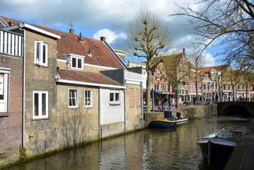Obraz premium Gracht in Oudewater