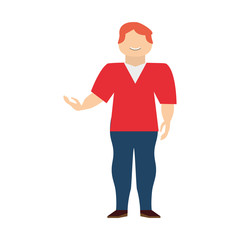 adult male avatar vector icon illustration design
