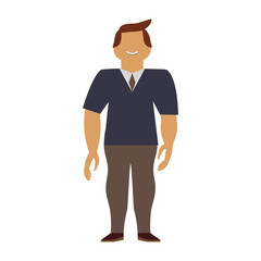 adult male avatar vector icon illustration design