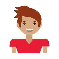 adult male avatar vector icon illustration design