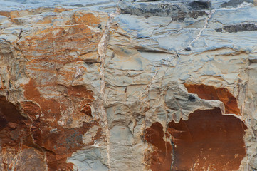 Obraz premium The texture of natural stone close-up..