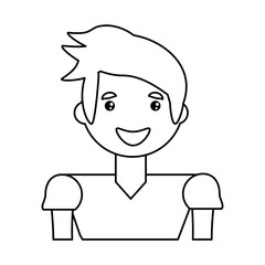 adult male avatar vector icon illustration design