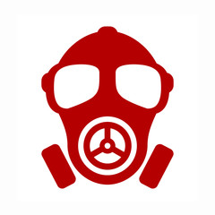 Gas mask vector icon