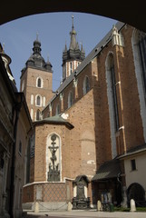 Krakow, Kosciol Mariacki.