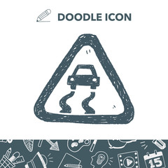 Slippery when wet doodle