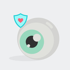 Eye vector illustration