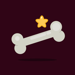  Bone vector illustration