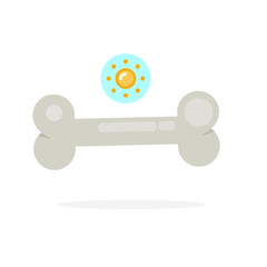  Bone vector illustration