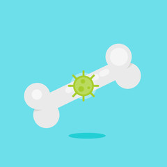  Bone vector illustration