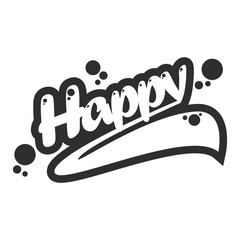 Happy Lettering Typography