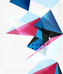 3d triangles geometric vector