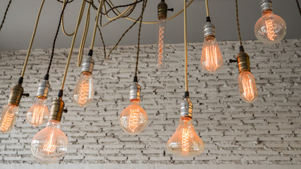 Vintage lighting decoration