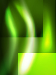 Obraz premium Shiny vector silk wave abstract background