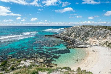 Fototapeta na wymiar Rottnest Island beach, Western Australia
