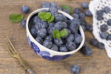 Borówki- deser na wiosnę © anix