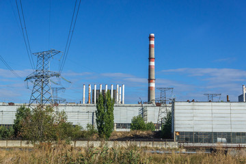 Chernobyl Nuclear Power Plant in Chernobyl Exclusion Zone, Ukraine